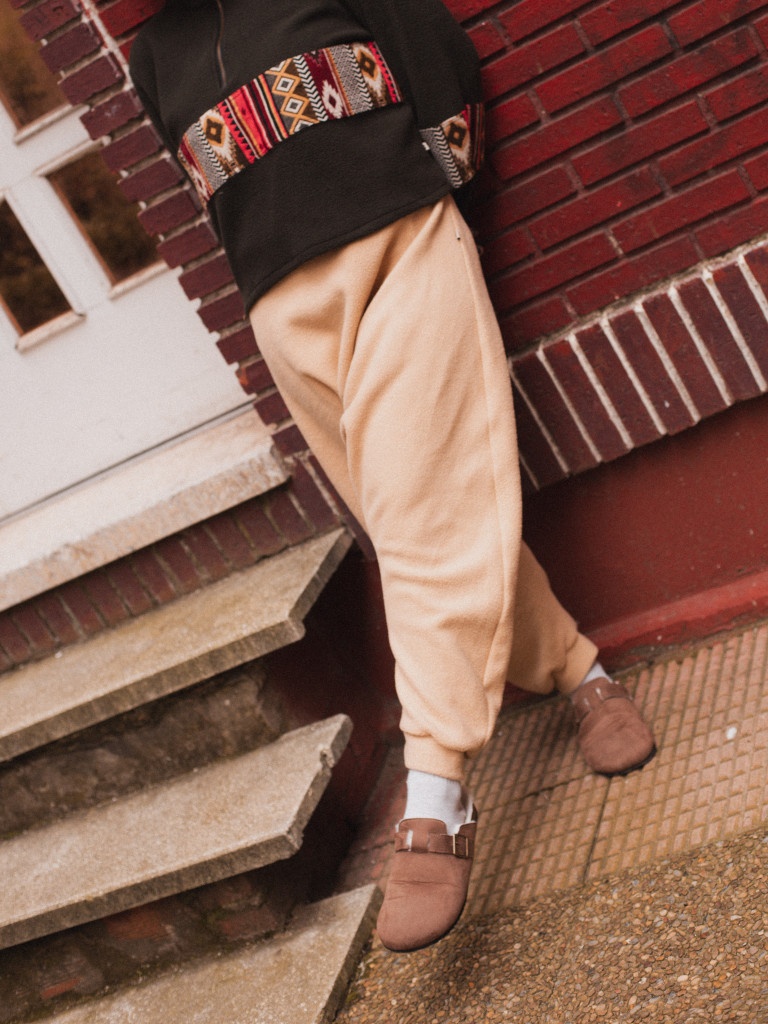 PANTALON BAGGY MONTAÑA CREAM