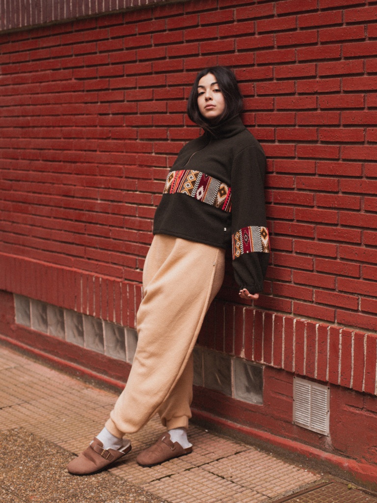 MONTAÑA CREAM BAGGY TROUSER