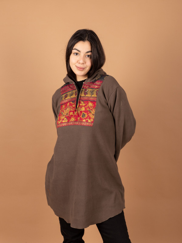 TUIZA GREY FLEECE 010