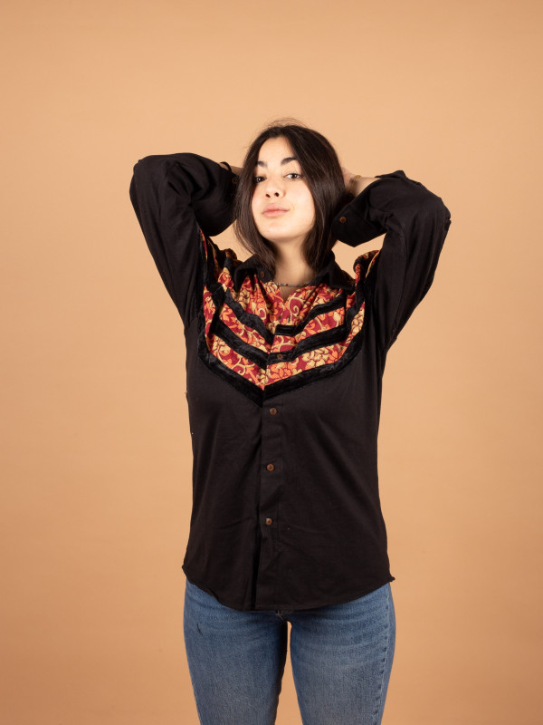 CAMISA FOLKLORICA 010 (TALLA S)