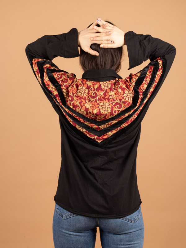 CAMISA FOLKLORICA 010 (TALLA S) 2