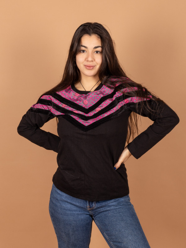 CAMISETA  FOLKLORICA 018 (TALLA S)