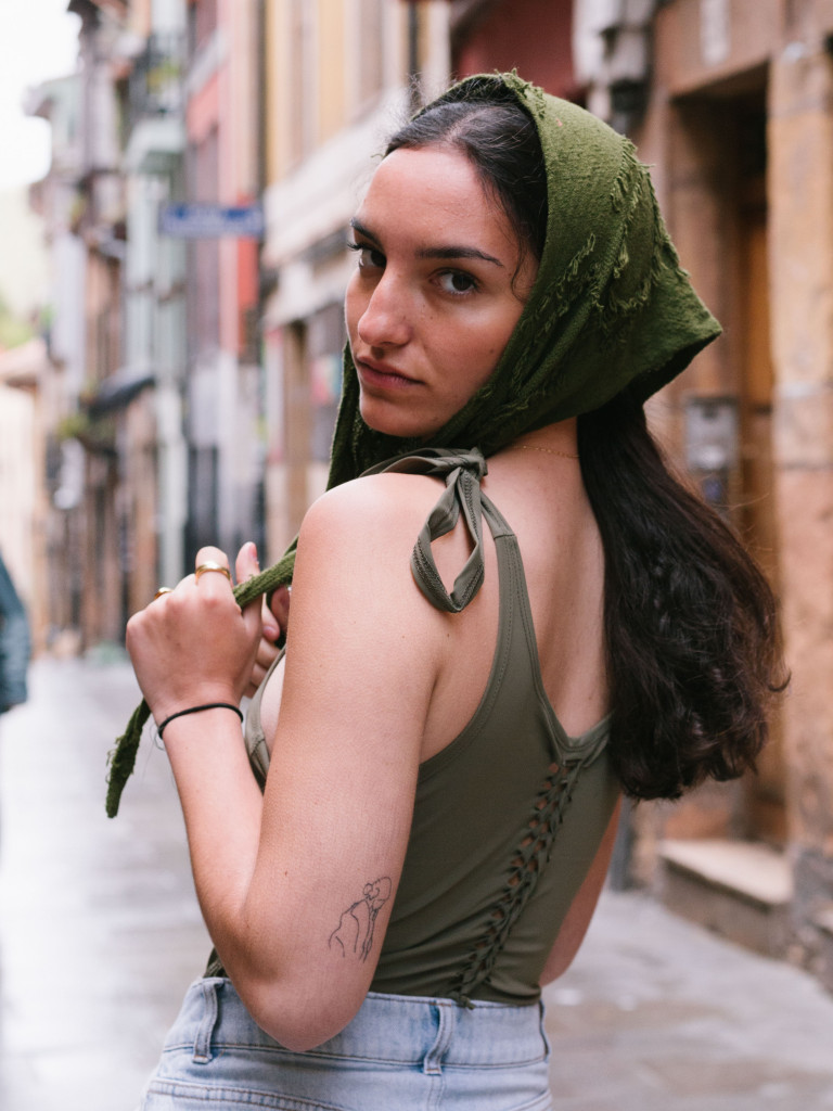 PAÑOLETA / BANDANA MEROE GREEN