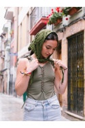 PAÑOLETA / BANDANA MEROE GREEN