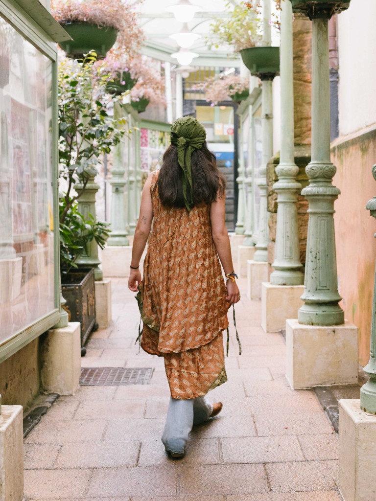 PAÑOLETA / BANDANA MEROE GREEN