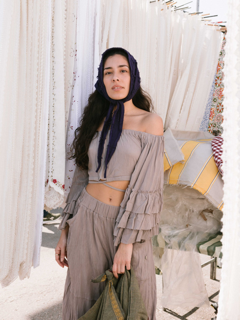 PAÑOLETA / BANDANA MEROE VIOLET