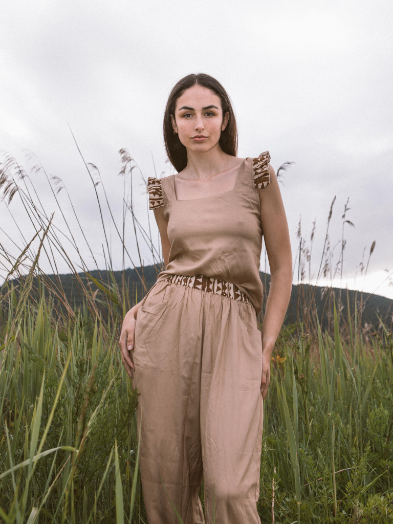 CONJUNTO SALINA TOP + PANTALÓN