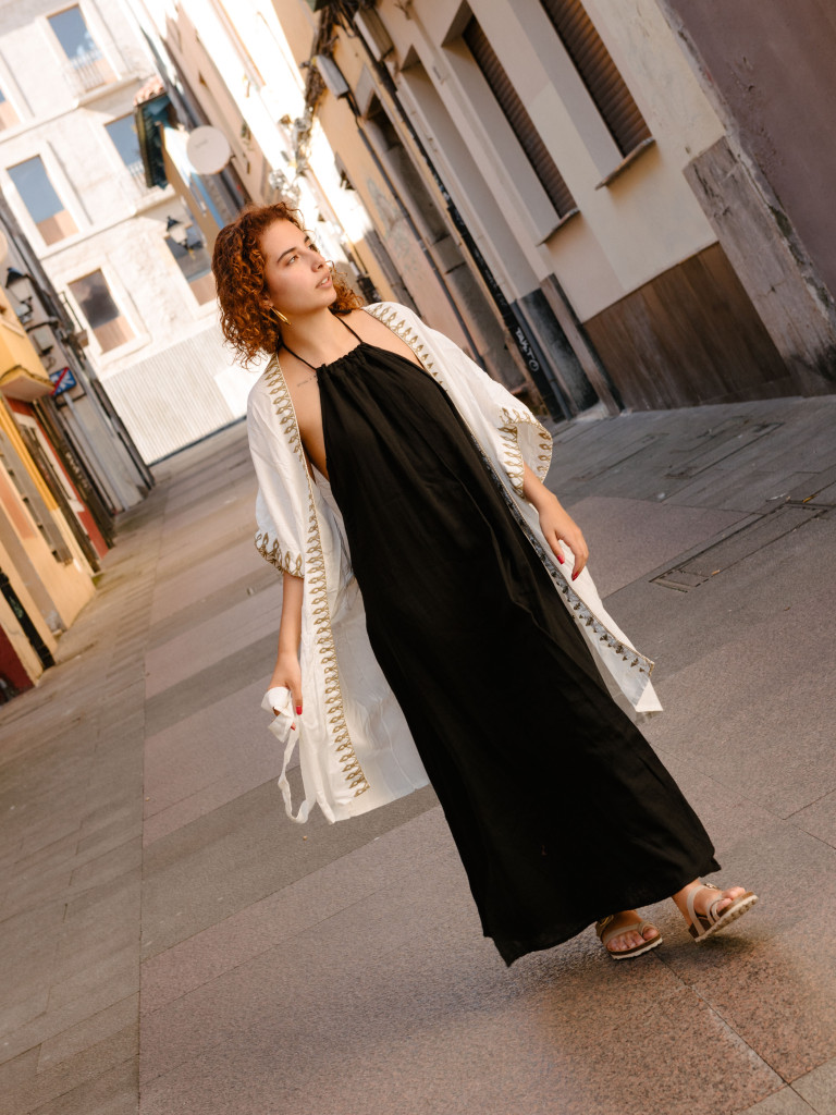 Magic White Kimono |Sustainable Hippie Clothing