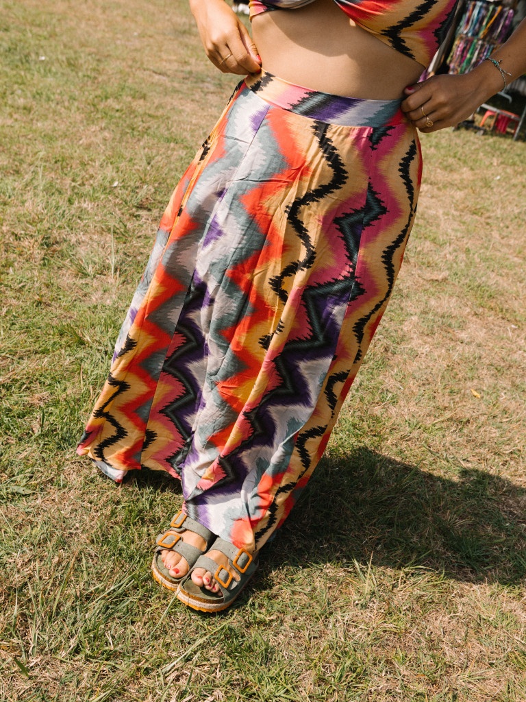 CONJUNTO MAZUNTE  TOP + FALDA