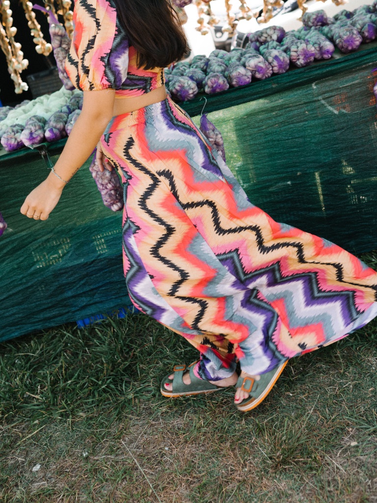 CONJUNTO MAZUNTE  TOP + FALDA