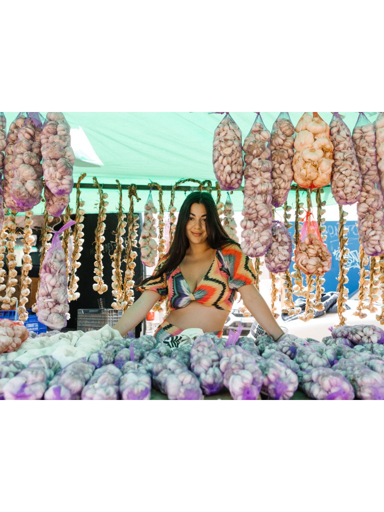 CONJUNTO MAZUNTE  TOP + FALDA