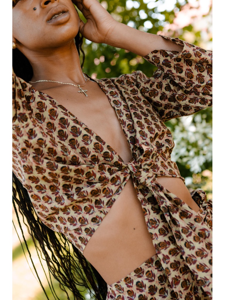 CONJUNTO JUST DREAMY CREAM  CAMISA +...