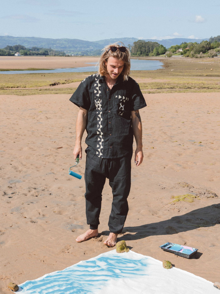 BLACK ON THE ROAD TROUSERS