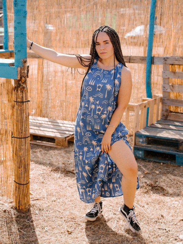 COCORA BLUE DRESS
