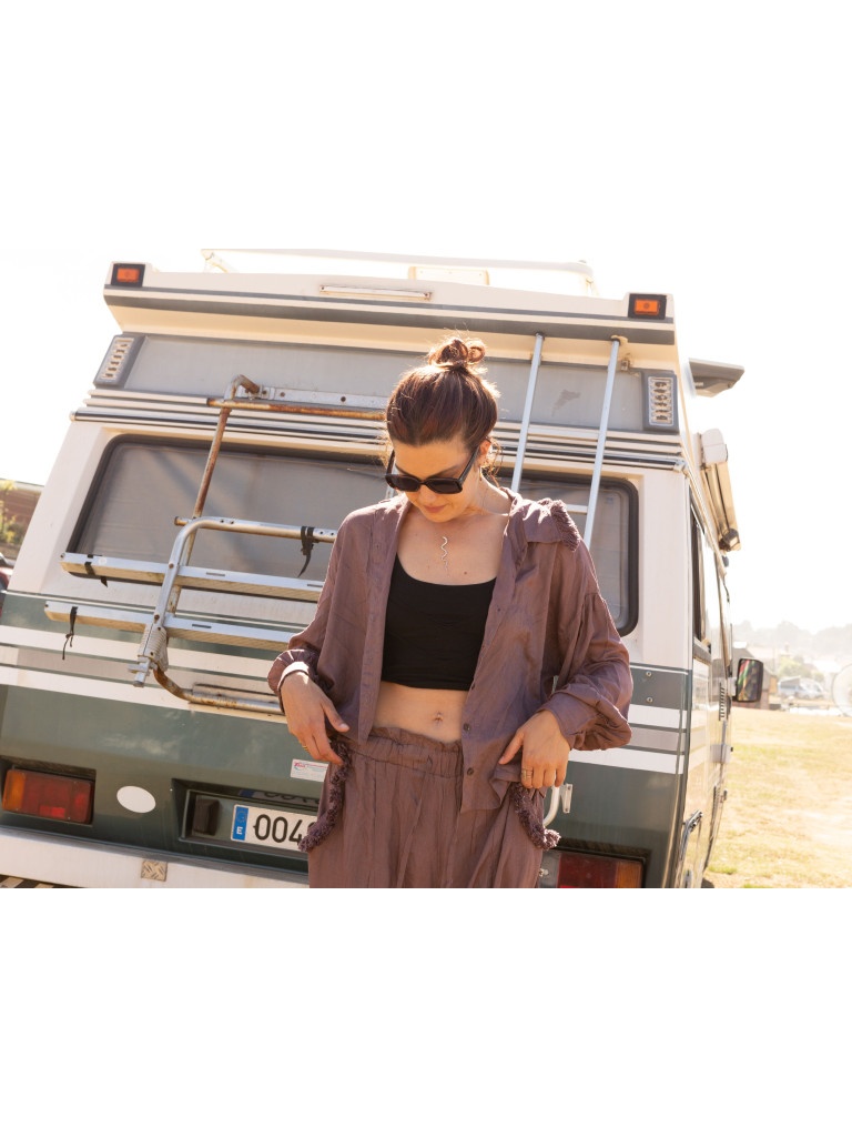 CONJUNTO ES CAVALLET BURDEOS CAMISA +...