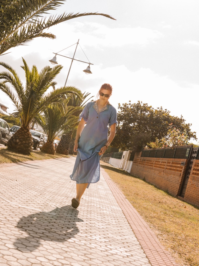 ETNICO SHIRRED DRESS