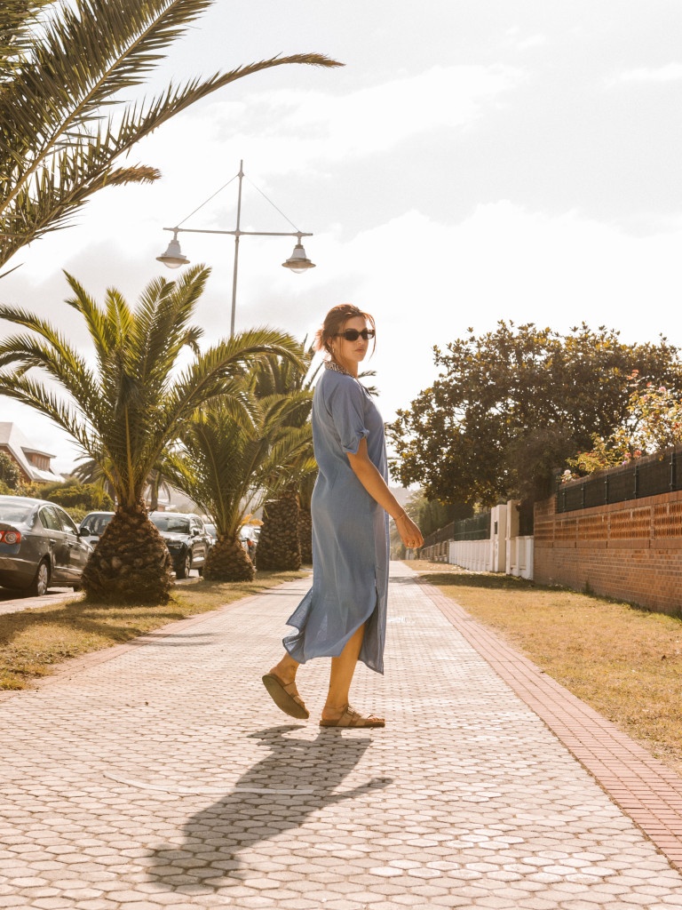 ETNICO SHIRRED DRESS