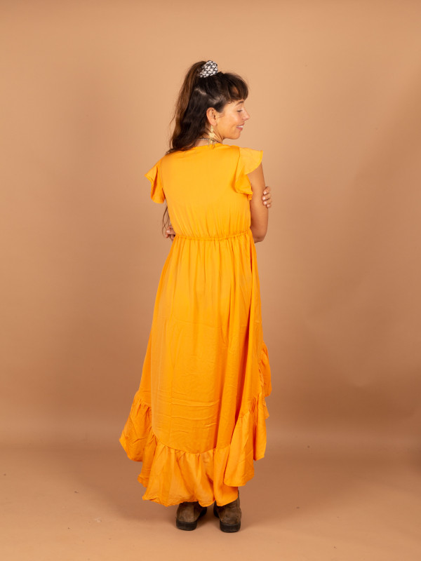 ORANGE DRESS  | FLASHMARKET 2